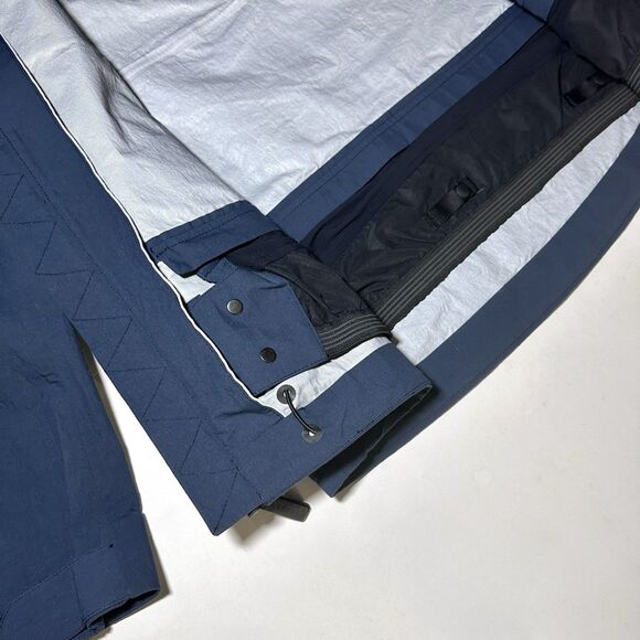 Aether Access Shell Jacket Men's M Navy RECCO Hardshell Ski Coat - Picture 8 of 14